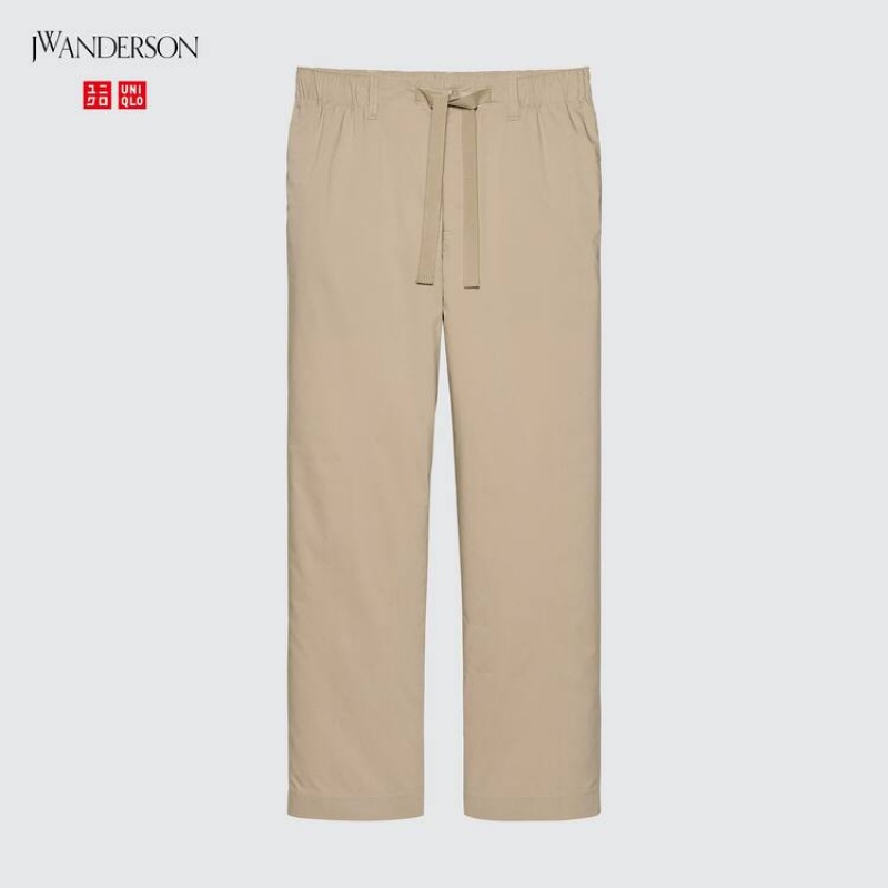Pantalon Uniqlo Jw Anderson Easy Homme Beige | 6743944