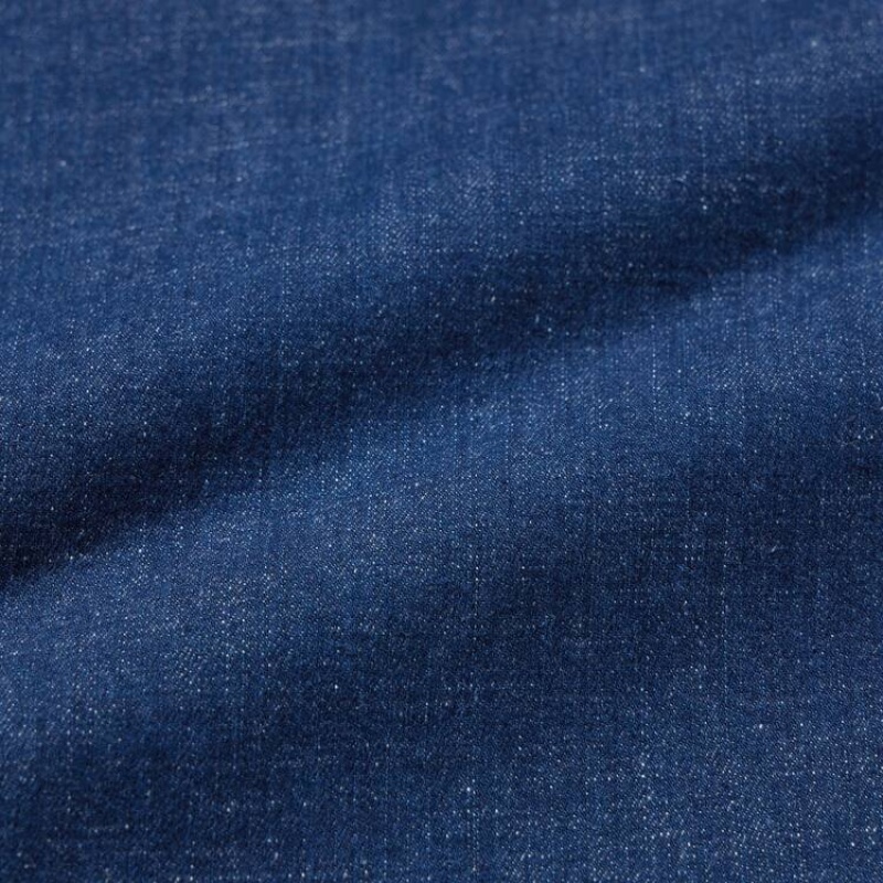 Pantalon Uniqlo Relaxed Fit Ankle Length Homme Bleu | 9597496
