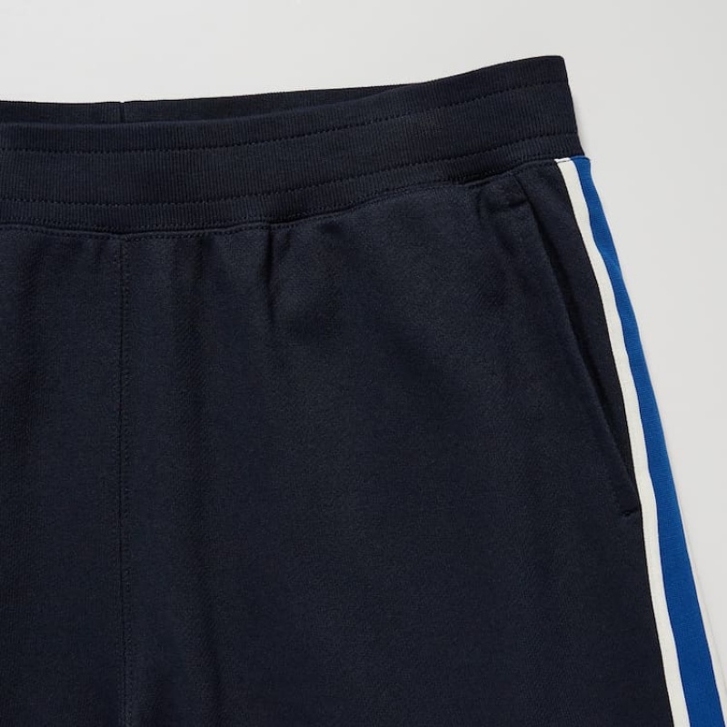 Pantalon Uniqlo Side Striped Jogger Homme Bleu Marine | 6813152