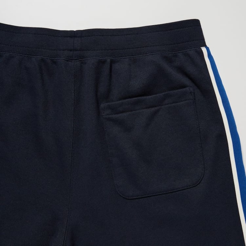 Pantalon Uniqlo Side Striped Jogger Homme Bleu Marine | 6813152