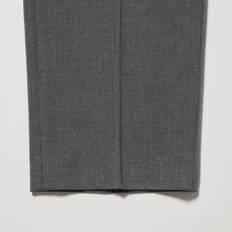 Pantalon Uniqlo Smart Ankle Length Homme Grise | 1491467