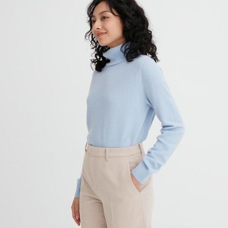 Pantalon Uniqlo Smart Brushed Ankle Femme Blanche | 8474756