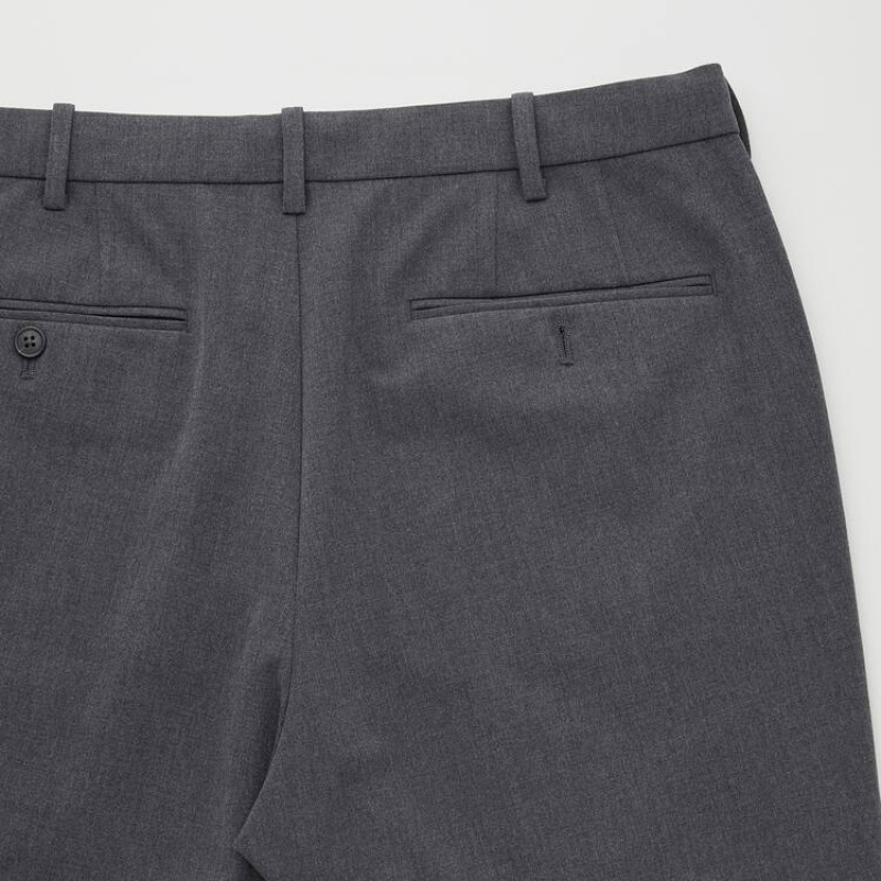 Pantalon Uniqlo Smart Comfort Ankle Length Homme Grise | 8496961