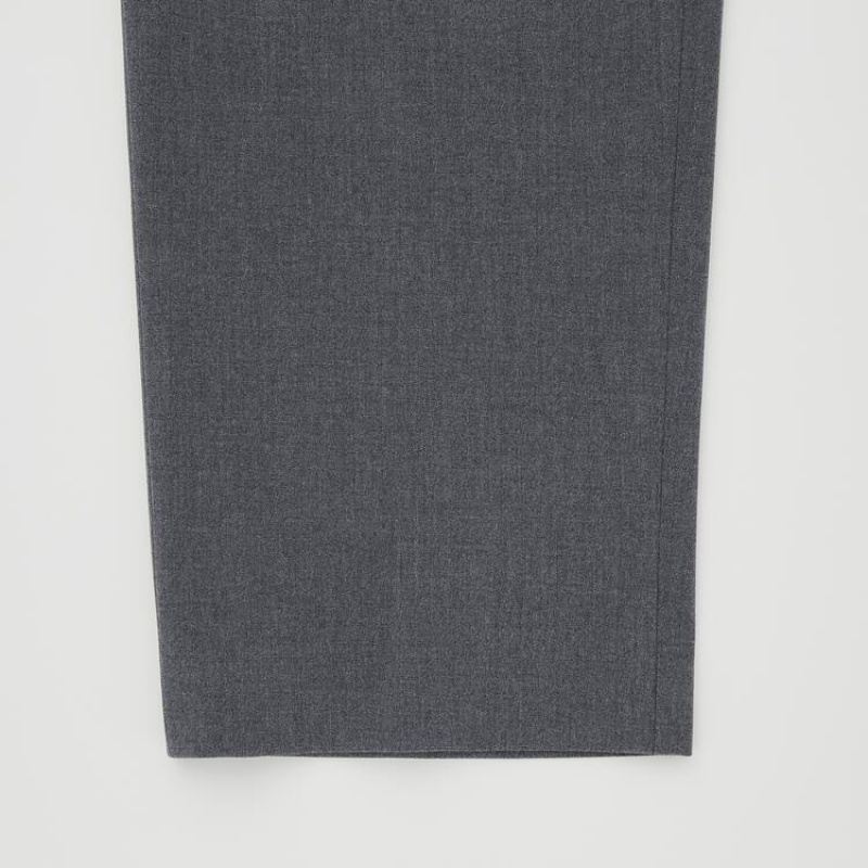 Pantalon Uniqlo Smart Comfort Ankle Length Homme Grise | 8496961