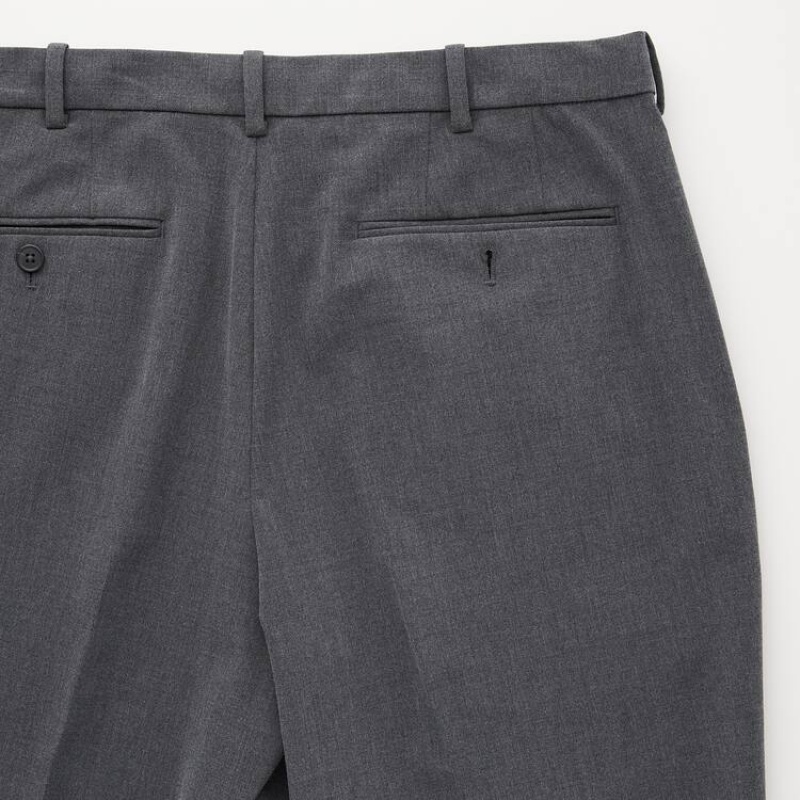 Pantalon Uniqlo Smart Comfort Ankle Length Homme Grise | 5849016