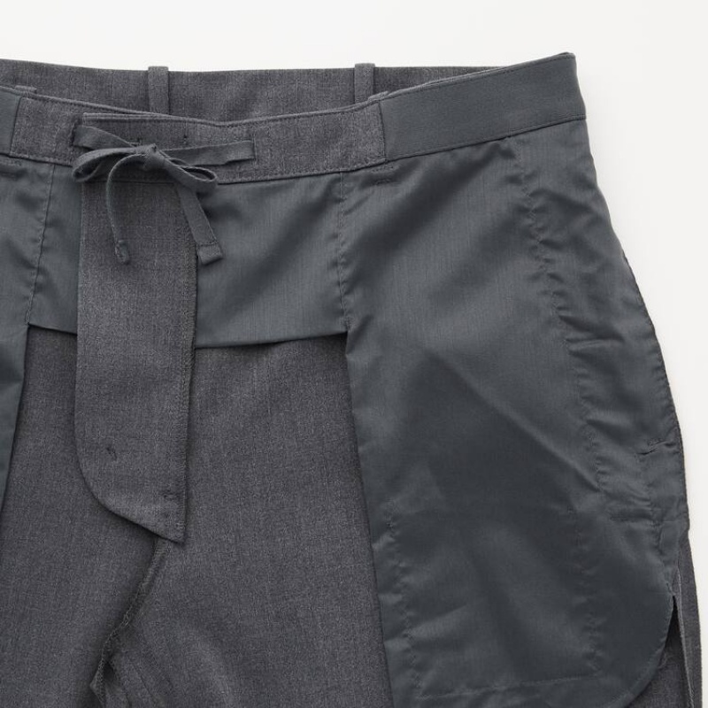 Pantalon Uniqlo Smart Comfort Ankle Length Homme Grise | 5849016