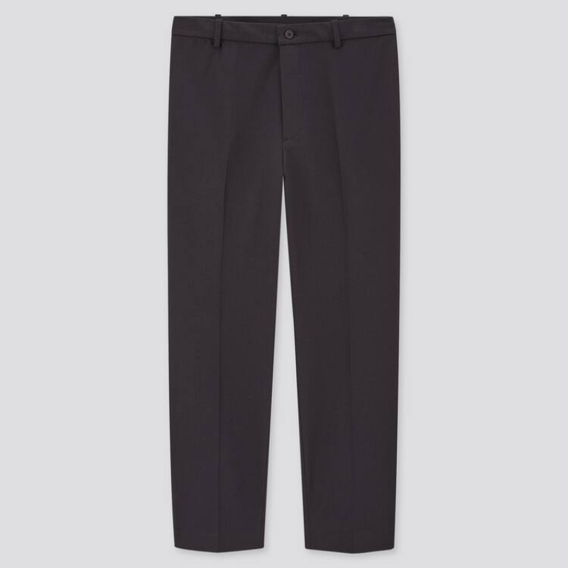 Pantalon Uniqlo Smart Comfort Ankle Length Homme Bleu Marine | 5024698