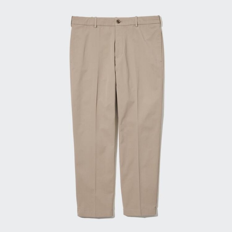 Pantalon Uniqlo Smart Cotton Ankle Length Homme Grise | 4485980