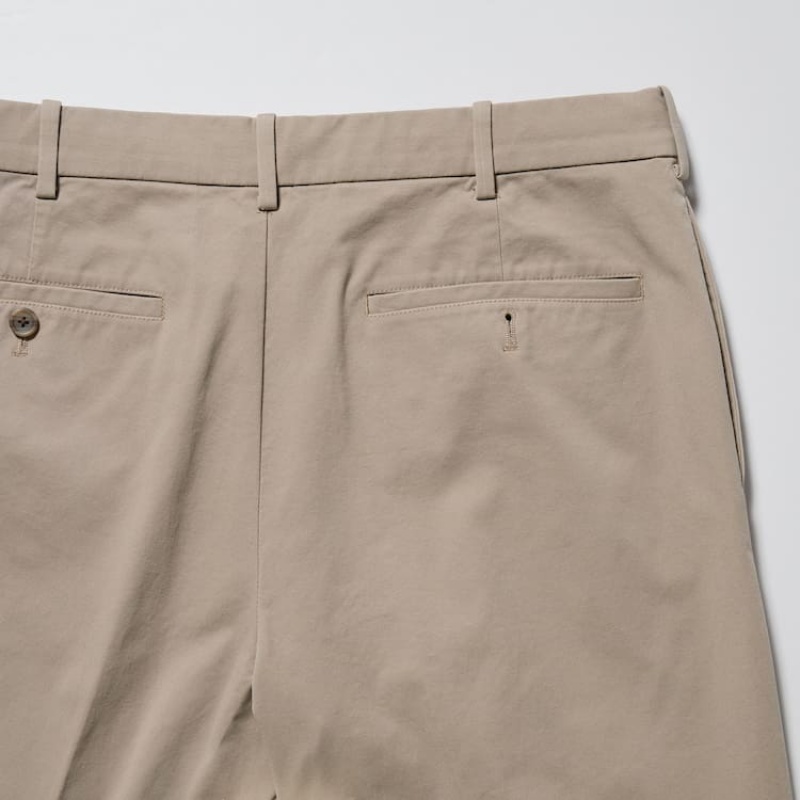 Pantalon Uniqlo Smart Cotton Ankle Length Homme Grise | 4485980