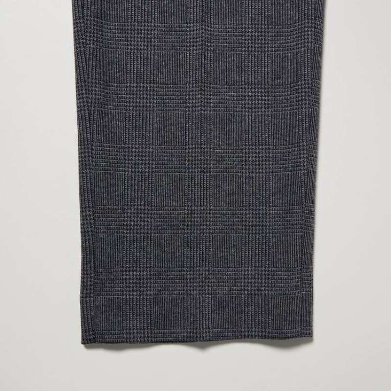 Pantalon Uniqlo Smart Glen Checked Ankle Length Homme Grise | 5157018