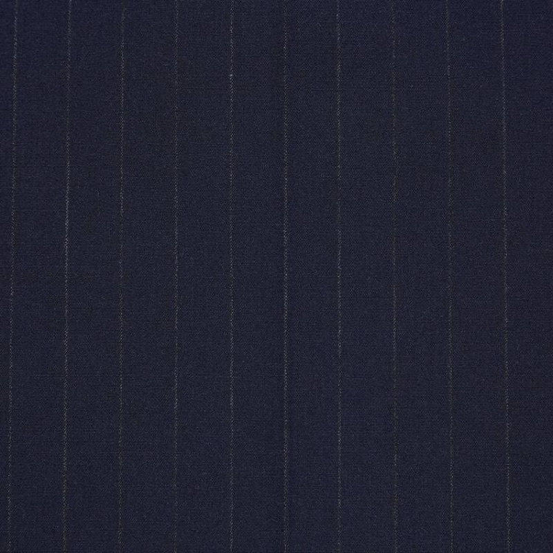 Pantalon Uniqlo Smart Striped Ankle Length Homme Bleu Marine | 7047343