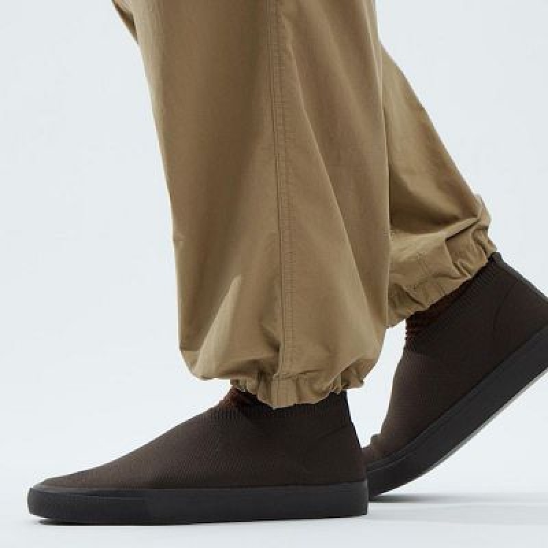 Pantalon Uniqlo U Wide-Fit Parachute Cargo Femme Beige | 8183427
