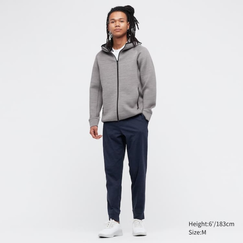 Pantalon Uniqlo Ultra Stretch Active Jogger Homme Bleu Marine | 2701880