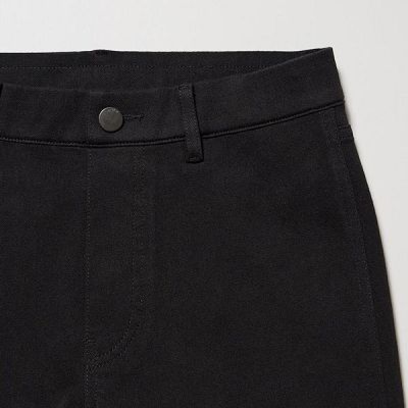 Pantalon Uniqlo Ultra Stretch Femme Noir | 2250382