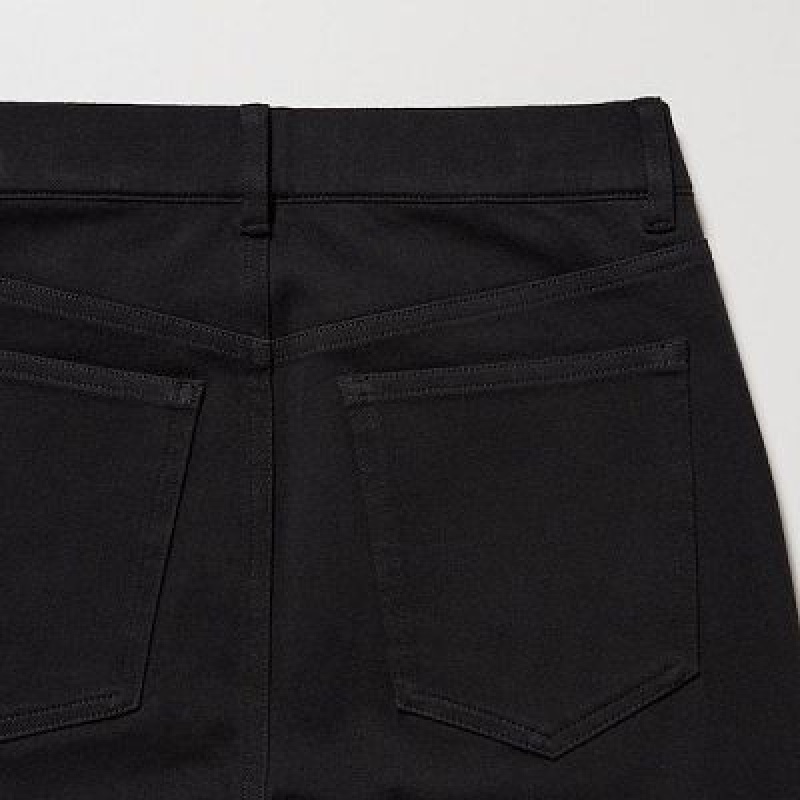 Pantalon Uniqlo Ultra Stretch Femme Noir | 2250382