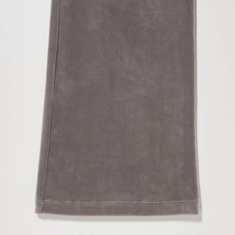 Pantalon Uniqlo Ultra Stretch Smooth Lounge Femme Marron | 9850889