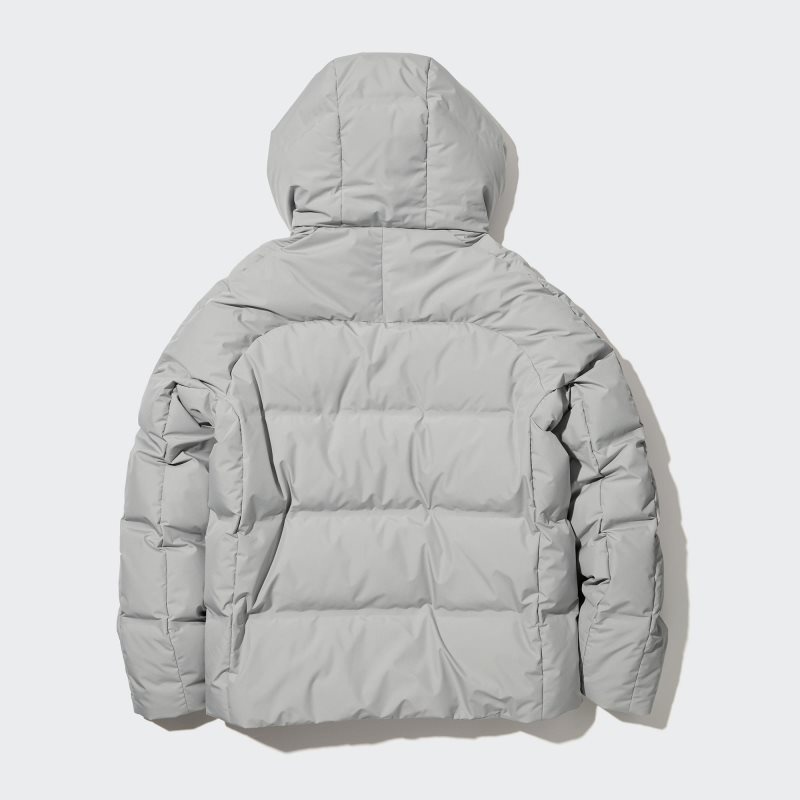 Parka Uniqlo 3d Cut Seamless Down Homme Grise | 845694