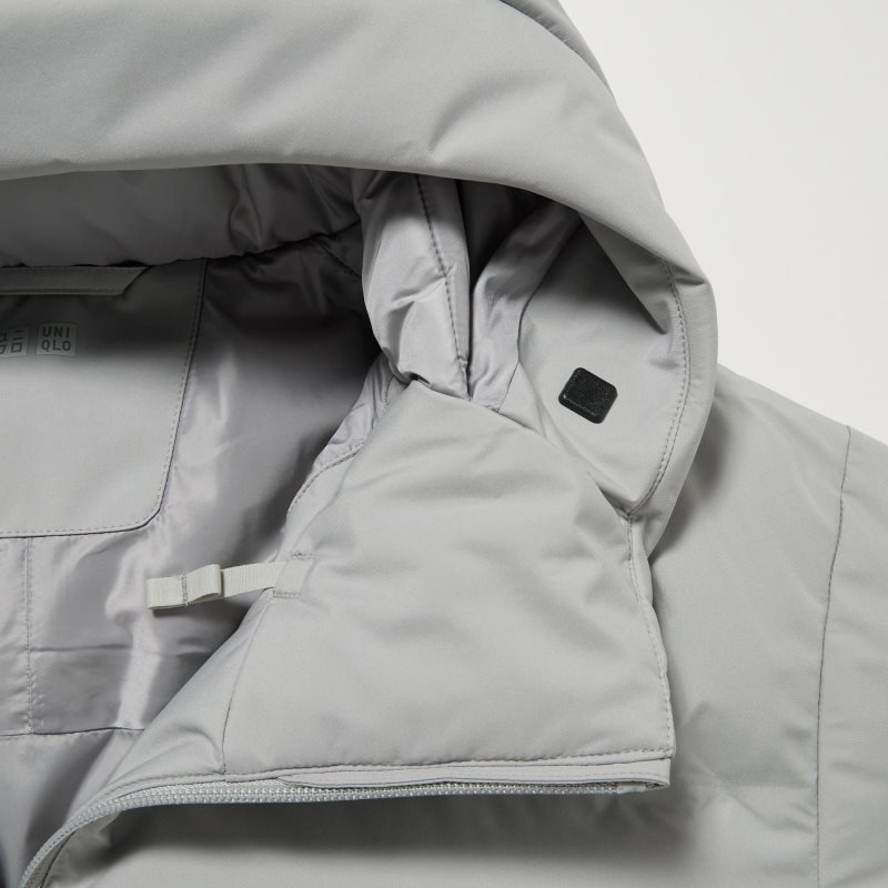 Parka Uniqlo 3d Cut Seamless Down Homme Bleu Marine | 7435693