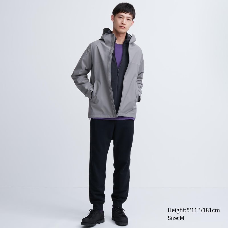 Parka Uniqlo Blocktech 3d Cut Homme Noir | 6359238
