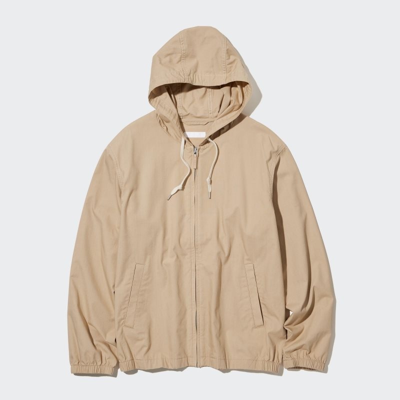 Parka Uniqlo Cotton Homme Beige | 4378967