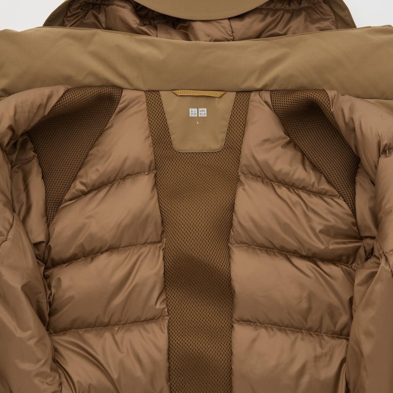 Parka Uniqlo Hybrid Down Homme Bleu Marine | 493359