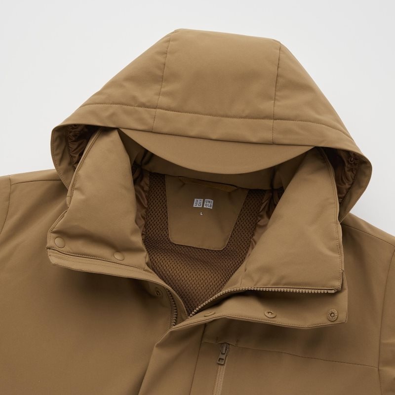 Parka Uniqlo Hybrid Down Homme Bleu Marine | 493359