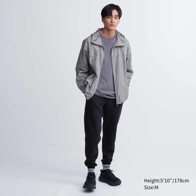 Parka Uniqlo Pocketable Uv Protection 3d Cut Homme Noir | 5898736