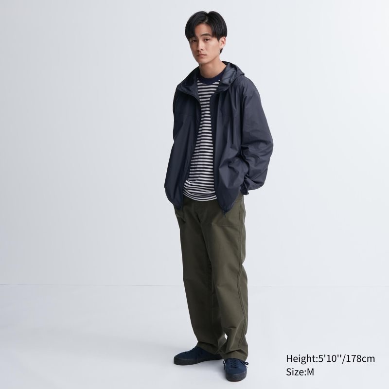 Parka Uniqlo Pocketable Uv Protection 3d Cut Homme Noir | 5898736
