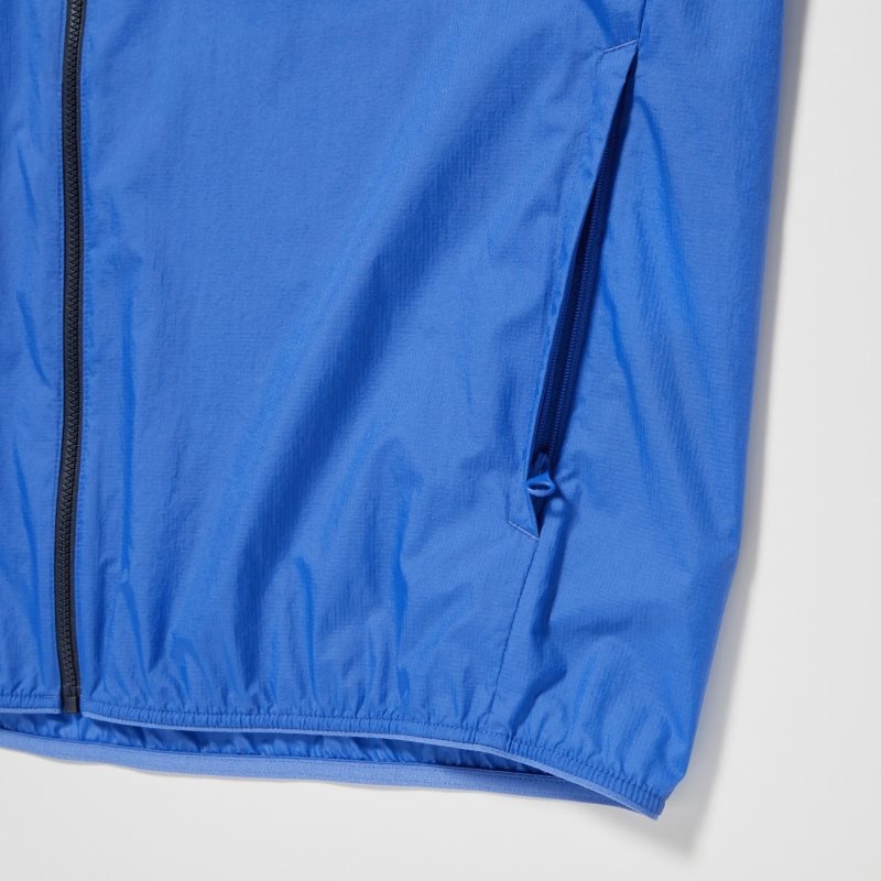 Parka Uniqlo Pocketable Uv Protection 3d Cut Color Block Homme Jaune | 305001