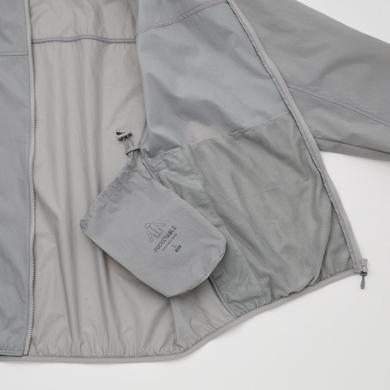 Parka Uniqlo Pocketable Uv Protection 3d Cut Homme Grise | 1402906