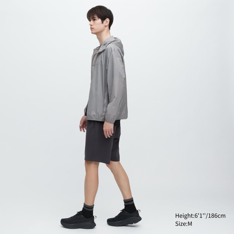 Parka Uniqlo Pocketable Uv Protection 3d Cut Homme Grise | 1402906