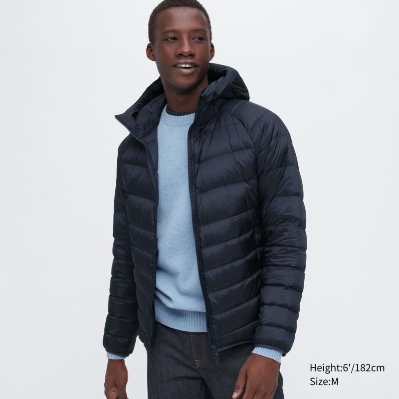 Parka Uniqlo Ultra Light Down 3d Cut Homme Bleu Marine | 2550668