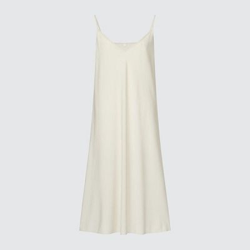 Peignoir Uniqlo Chiffon Pleated Long-Sleeve Femme Blanche | 8032277