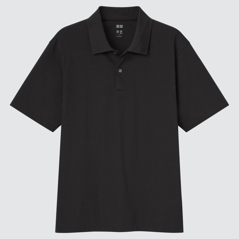 Polos Uniqlo Airism Homme Noir | 9583561