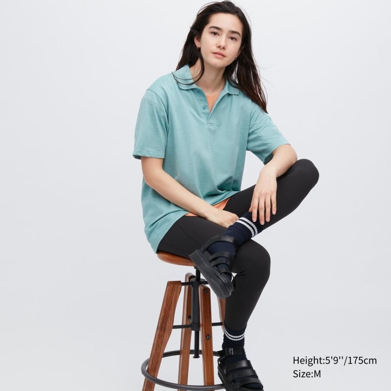 Polos Uniqlo Dry-ex Homme Vert | 5679399