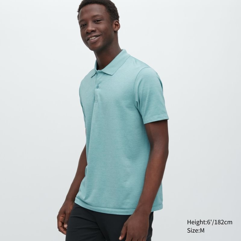 Polos Uniqlo Dry-ex Homme Vert | 5679399