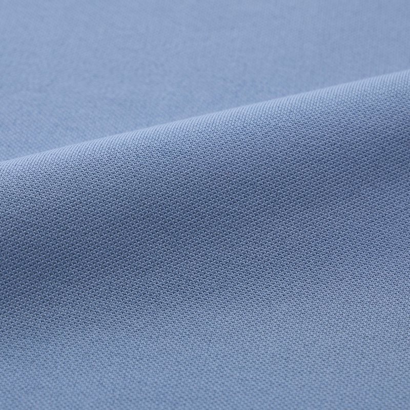 Polos Uniqlo Dry-ex Short-sleeve Striped Collar Adam Scott Homme Bleu | 4819013