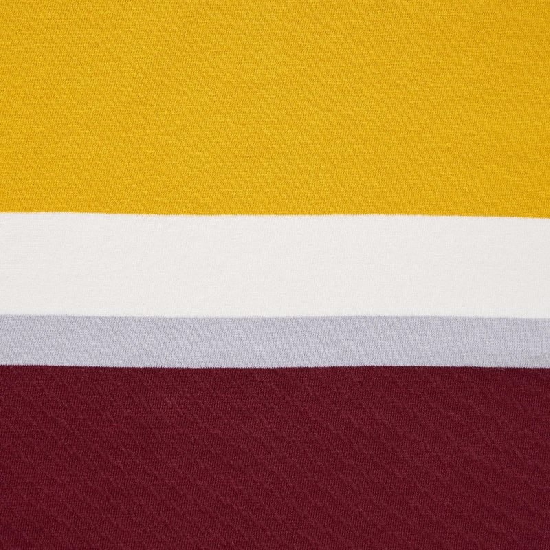Polos Uniqlo Rugger Striped Short-sleeve Homme Bordeaux | 403747