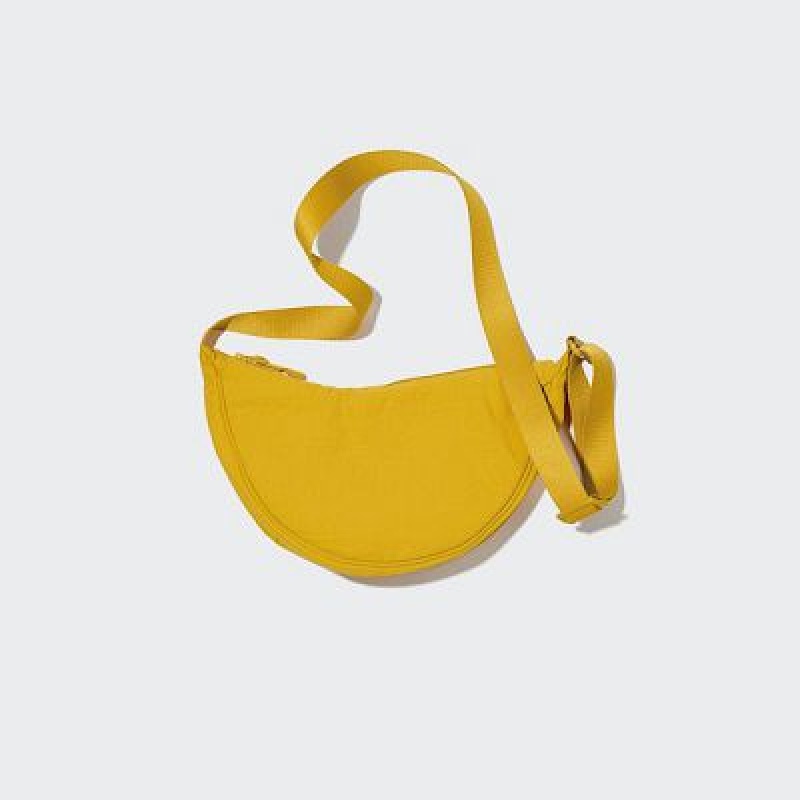 Sac Bandoulière Uniqlo Round Mini Femme Jaune | 23027