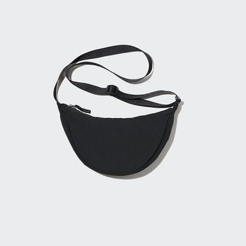 Sac Bandoulière Uniqlo Round Mini Femme Noir | 4315777