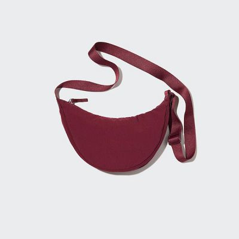 Sac Bandoulière Uniqlo Round Mini Femme Rouge | 1280219