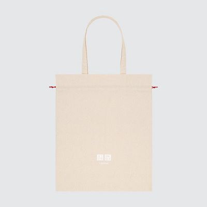 Sacs Fourre Tout Uniqlo Gift Femme Beige | 3273027