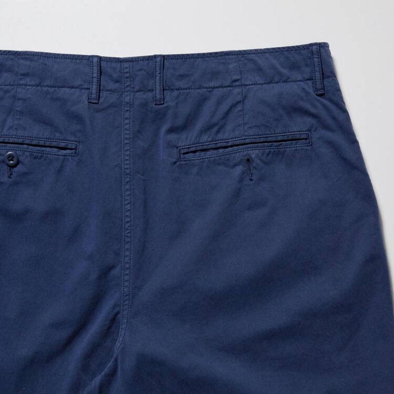 Short Uniqlo Chino Homme Bleu Marine | 2796842