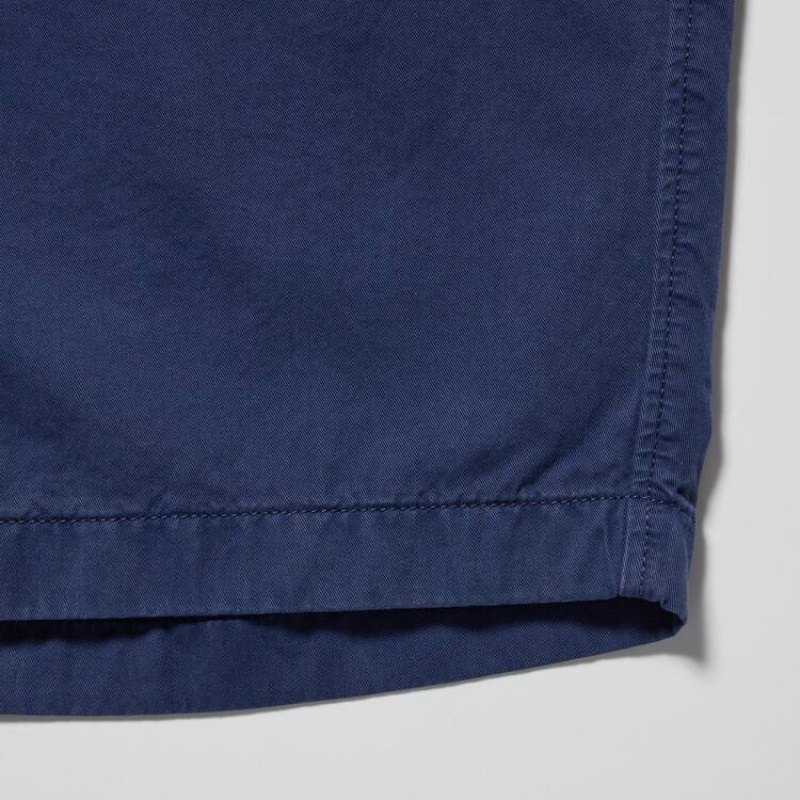 Short Uniqlo Chino Homme Bleu Marine | 2796842