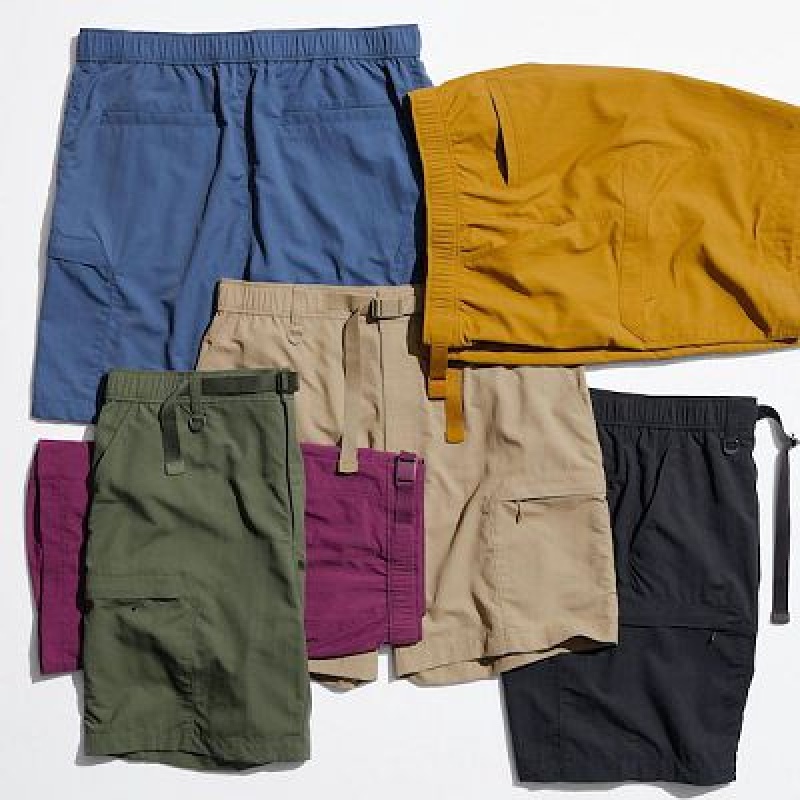 Short Uniqlo Geared Femme Vert Olive | 6343930
