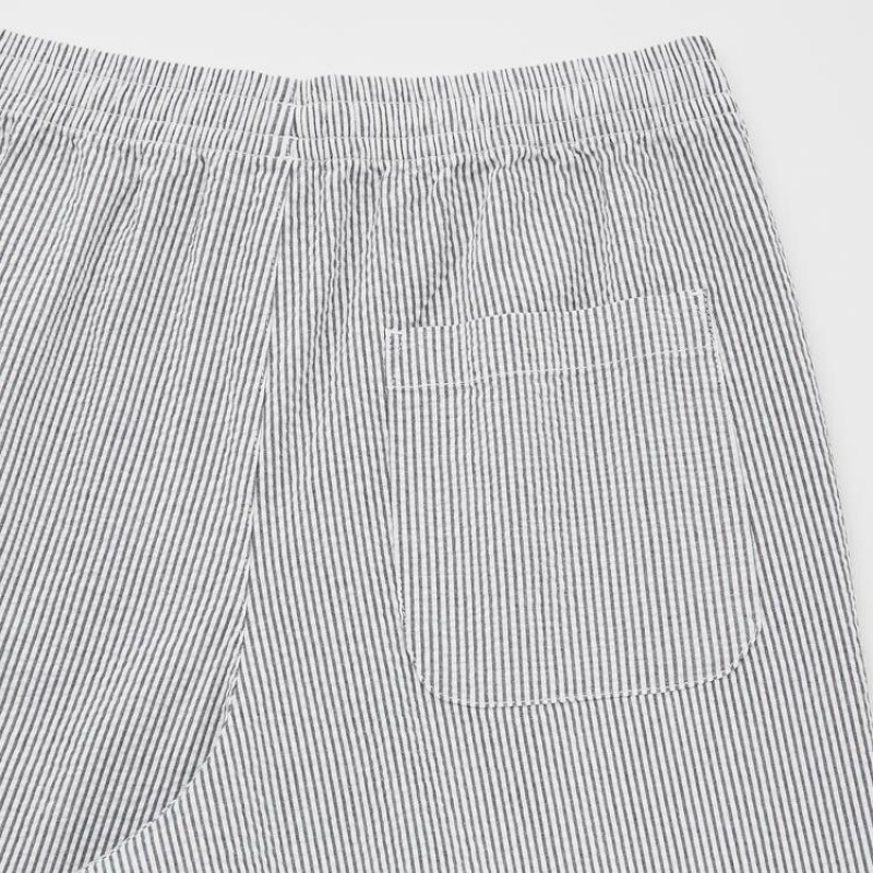 Short Uniqlo Stretch Homme Grise | 8782419