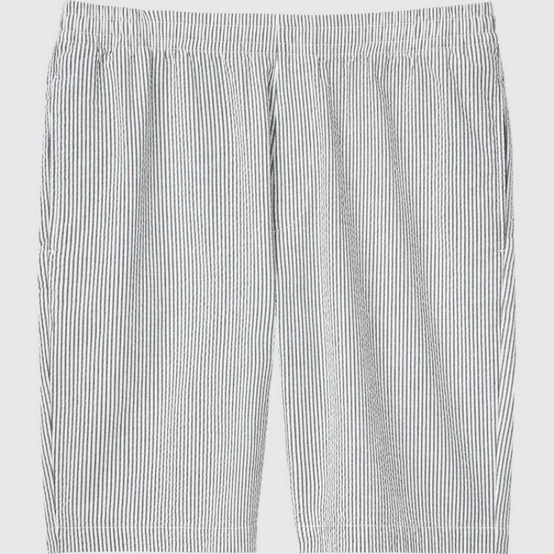 Short Uniqlo Stretch Homme Grise | 8782419