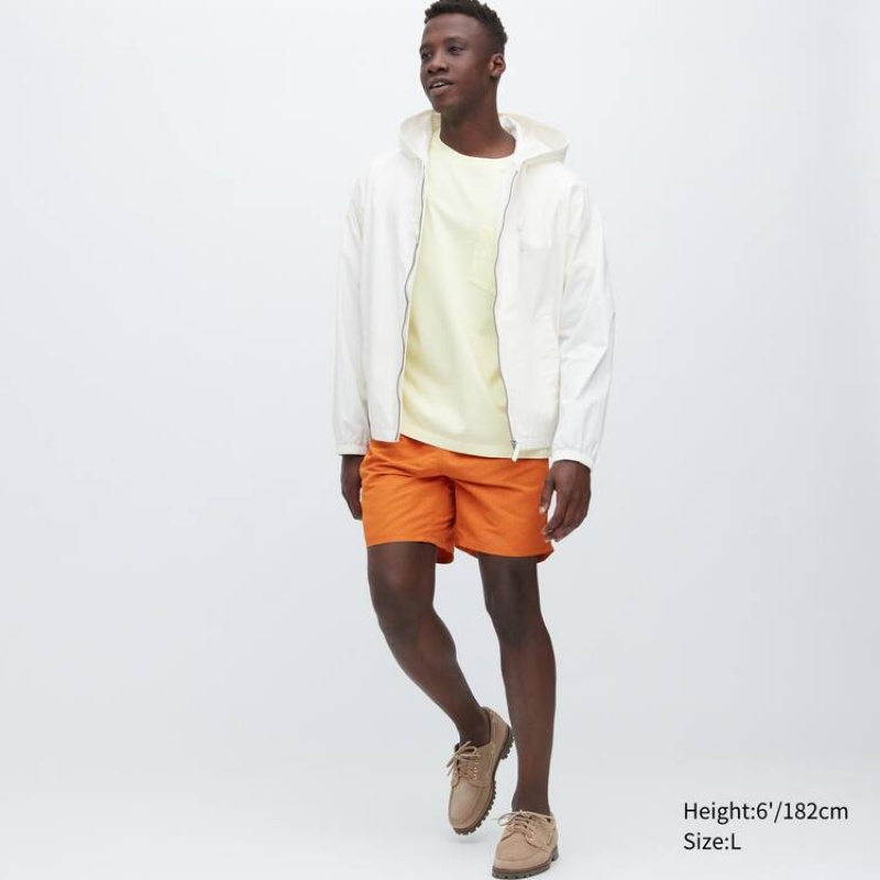 Short Uniqlo Swim Active Homme Orange | 3626018