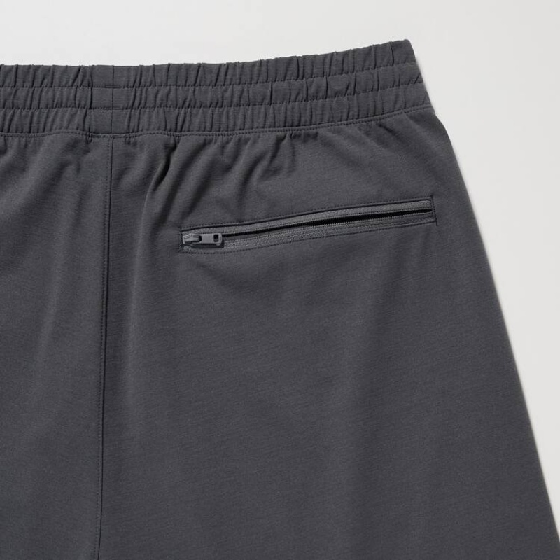 Short Uniqlo Ultra Stretch Dry-ex Homme Grise | 8948080