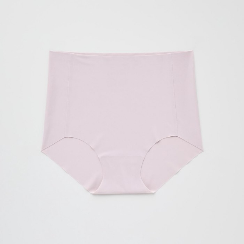 Slips Uniqlo AIRism Ultra Seamless High-Rise Femme Rouge | 2996571